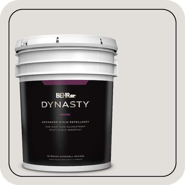 BEHR DYNASTY 5 gal. #PWN-63 Abalone Shell Eggshell Enamel Interior Stain-Blocking Paint & Primer