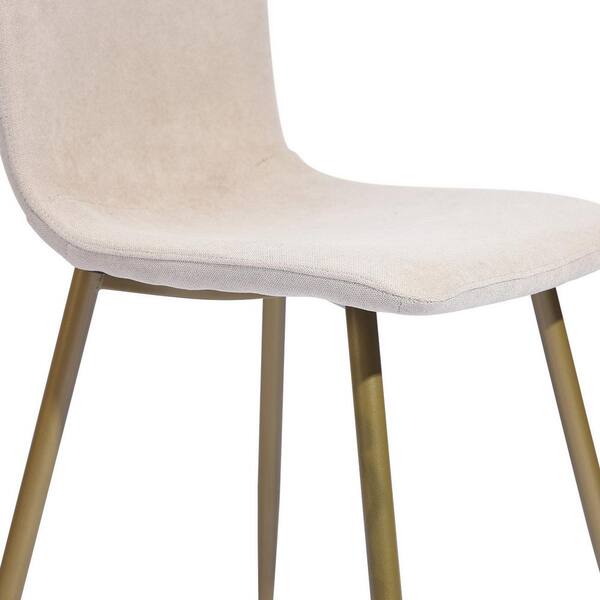 furniturer scargill upholstered textured fabric dining chairs