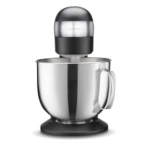 Precision Master 5.5 Qt. Die Cast Metal 12-Speed Poppy Seed Stand Mixer with Tilt-Back Head and Stainless Steel Bowl