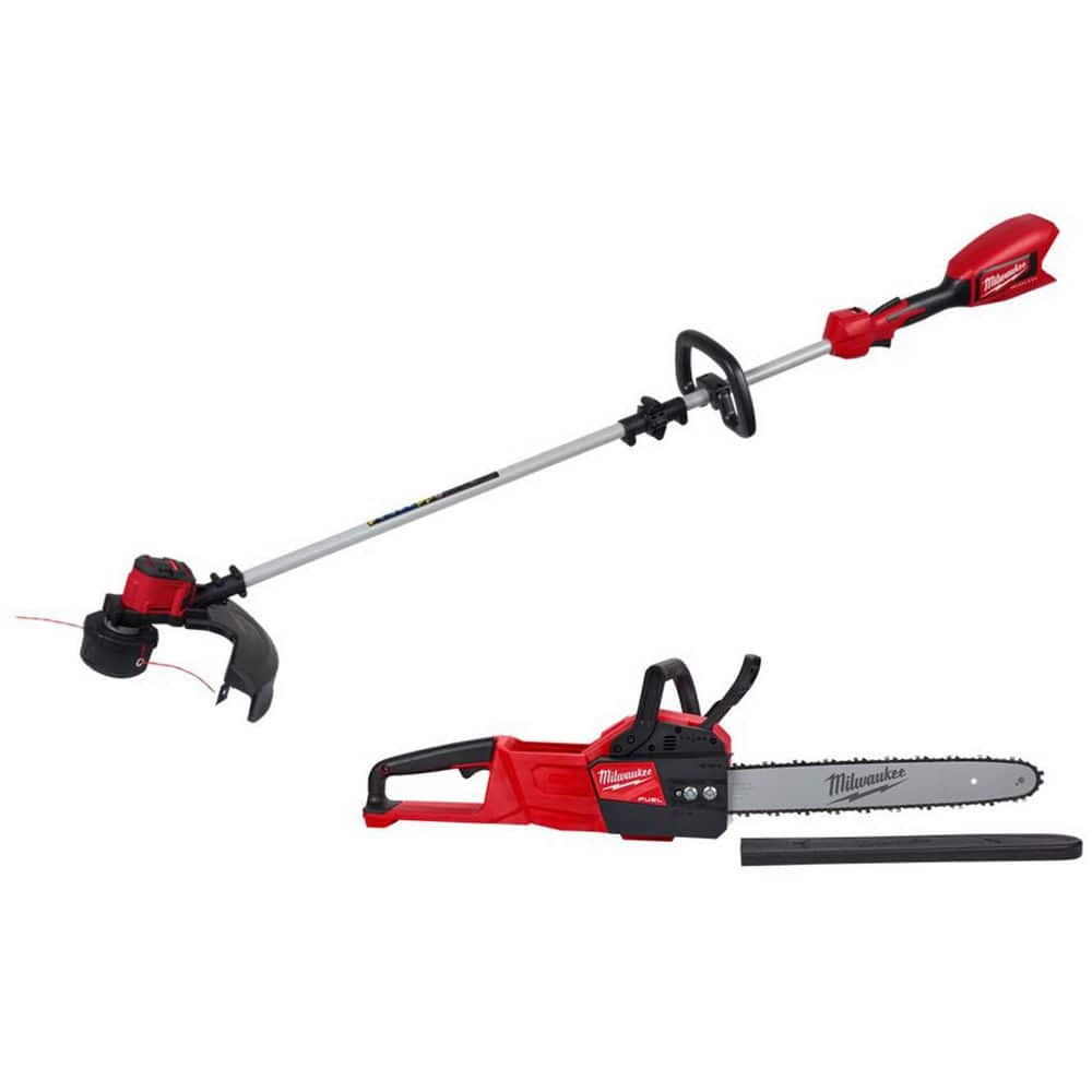 M18 Brushless 18V 16 in. Cordless Battery Powered String Trimmer Kit w/ M18 FUEL 16 in. 18V Chainsaw (Tool-Only) price history on PriceWatchPro