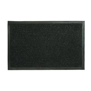 Southern Oaks Dual Rib Mat Black 18 in. x 28 in.