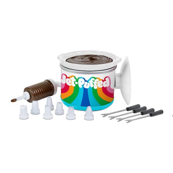 Unbranded 14 Piece 20 oz. Ceramic Fondue Pot Set with Fondue Forks