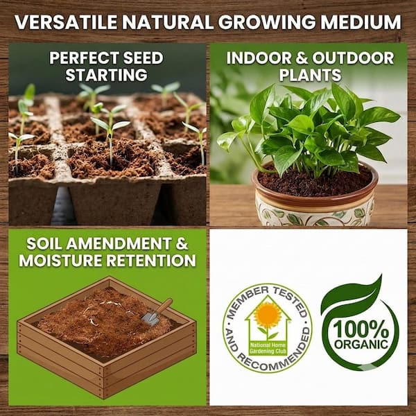 Garden Supply Coco Peat Brick (3-Set) 300coco - The Home Depot