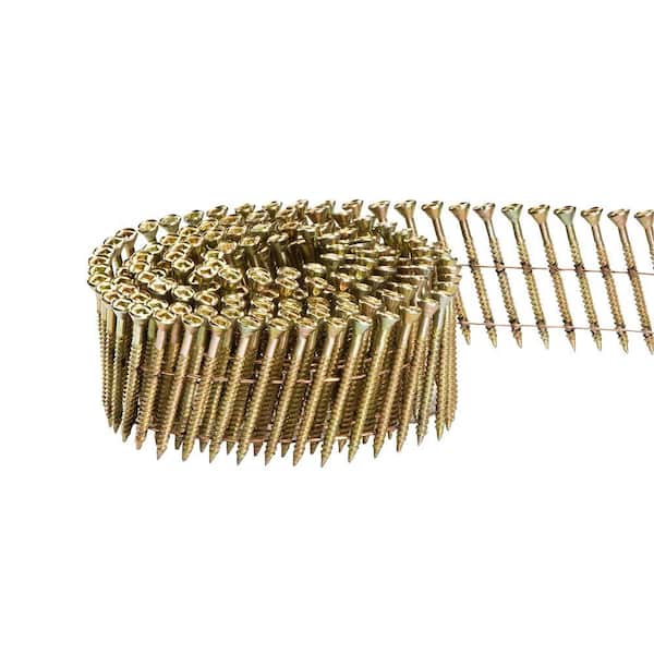 Scrail 1-3/4 in. x 1/9 in. 15-Degree Wire Coil Square Head Nail Screw Fastener (2,000-Pack)