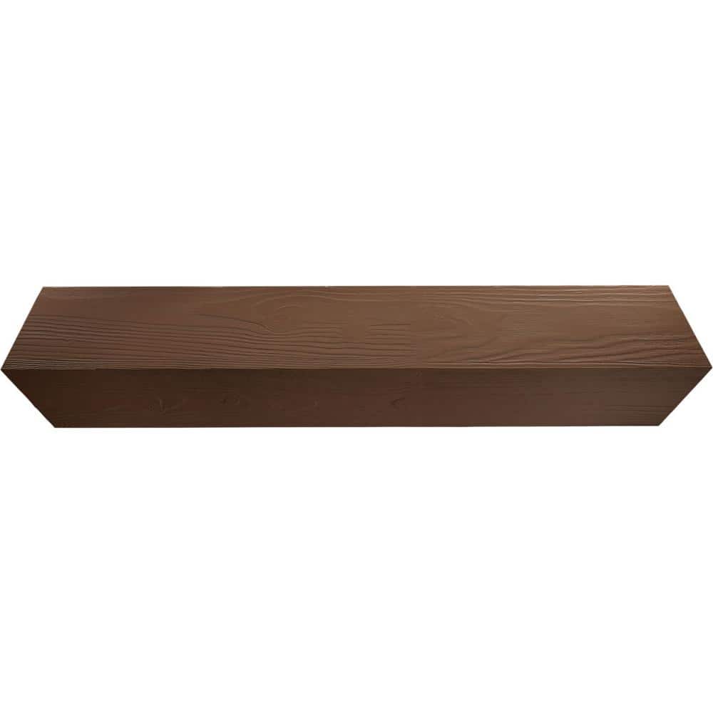 Sandblasted Redwood Faux Wood 12' Ceiling Beam