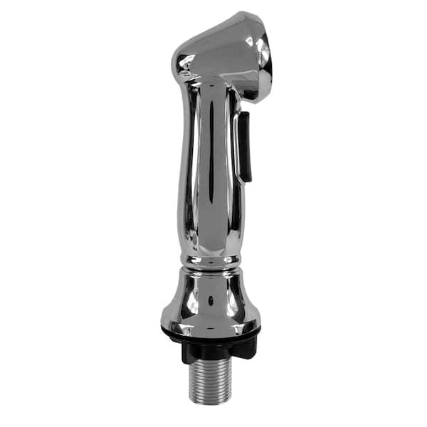 Single-Handle Premium Pull-Out Sprayer Kitchen Faucet Side Spray with Guide in Chrome