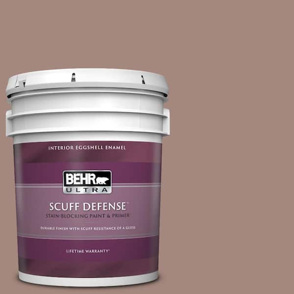 BEHR ULTRA 5 gal. #BNC-11 Pink Granite Extra Durable Eggshell Enamel Interior Paint & Primer