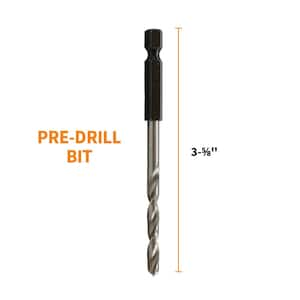 3-5/8 in. Marksman Pre-Drill Bit (2-Pack)