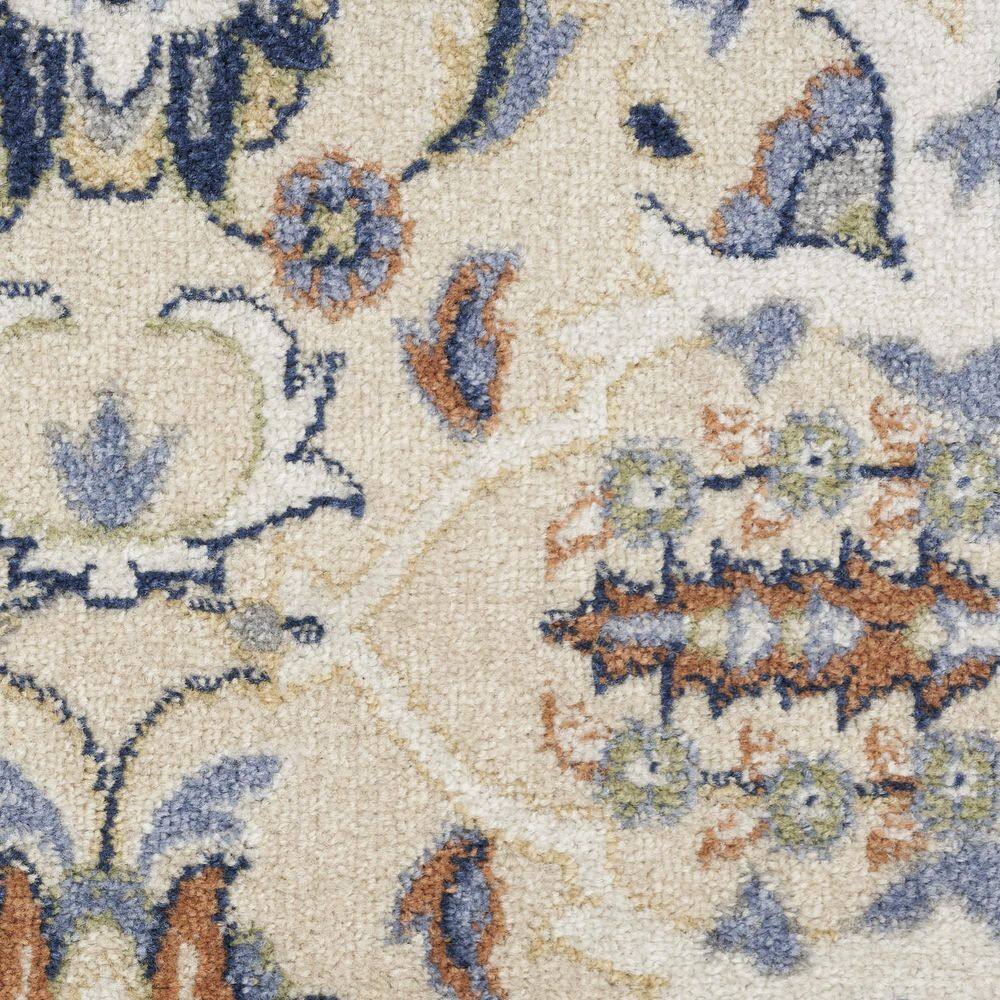 4 X 6 Blue, Gray Medallion Washable Area Rugs Runner Rug price history on PriceWatchPro