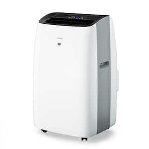 10,000 BTU Portable Air Conditioner Cools 600 Sq. Ft. with Heater, Dehumidifier and LCD Remote in White
