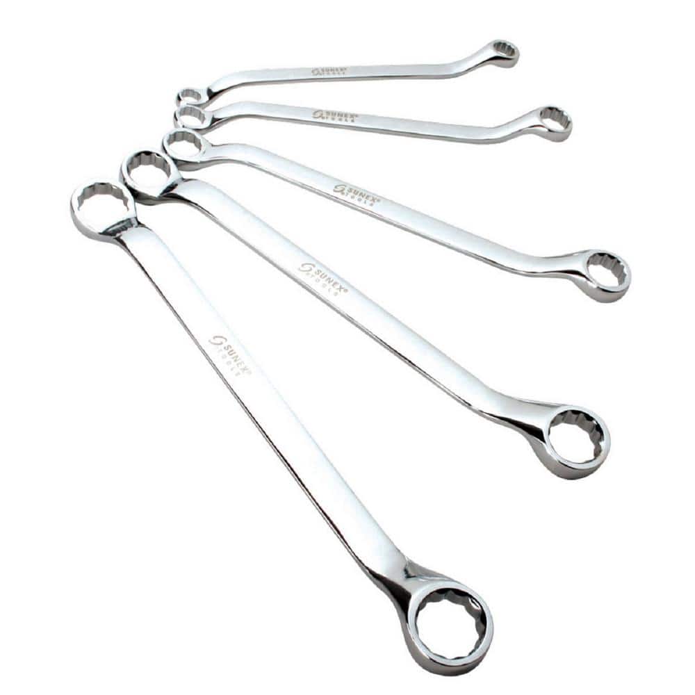SUNEX TOOLS Metric Double Box Wrench Set (5Piece) SUN9950M The Home