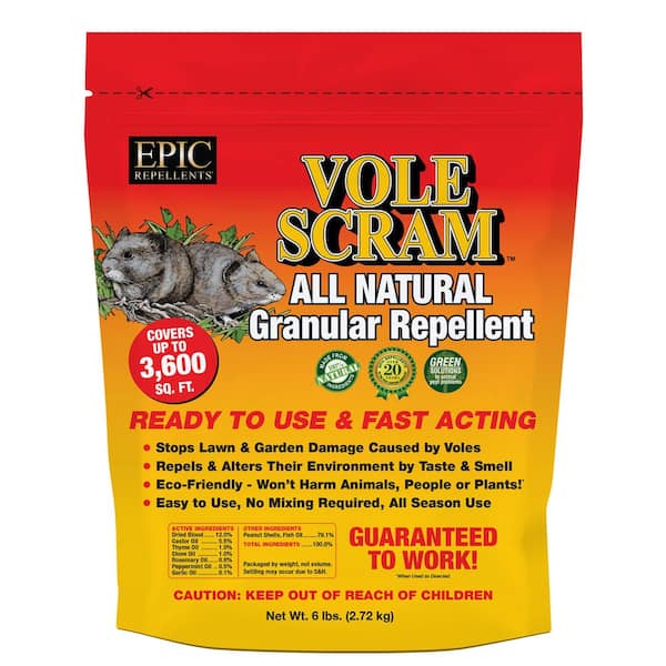 EPIC REPELLENTS Vole 6 lbs. Repellent Granular Bag