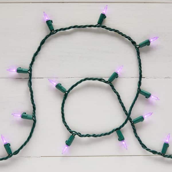 100 Purple Mini LED String Lights