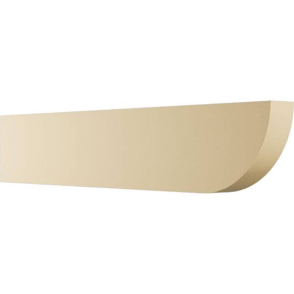 Ekena Millwork Standard Durham 3 in. W x 8 in. H x 42 in. D Signature Urethane Rafter Tail Outlooker