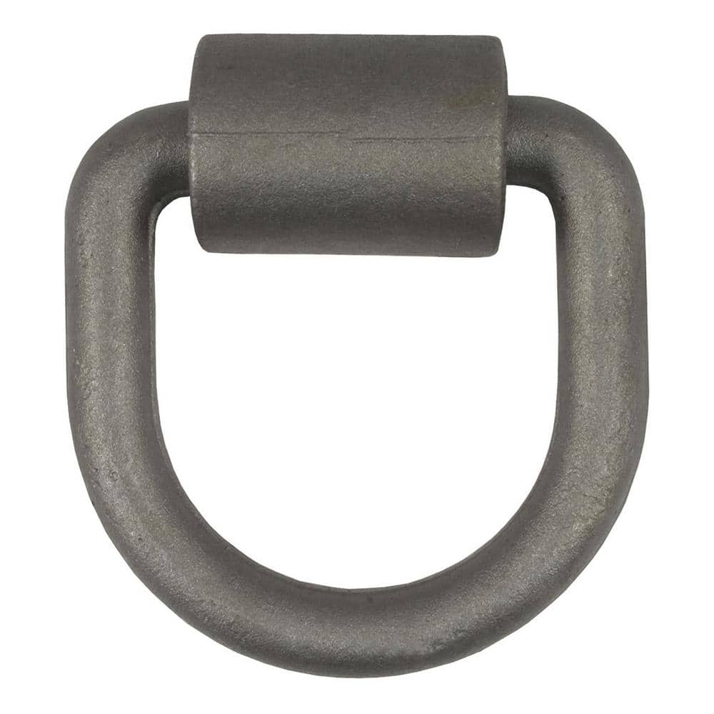 Boxer 3/4” Weld-On Heavy Duty Forged D Rings, 4 Pack 26,500 Pounds, Raw  Finish, for Flatbeds Tie-Down Anchor