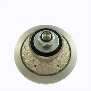 Profil Diamant Demi-bullnose B25 Rayon 25 Mm - Pour Granit, Marbre, Béton - Filetage M14, Usage Humide/sec