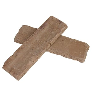 7.625 in. x 2.25 in. x 0.5 in. Artisan Paintable Thin Brick Singles ( Box of 50-Bricks)