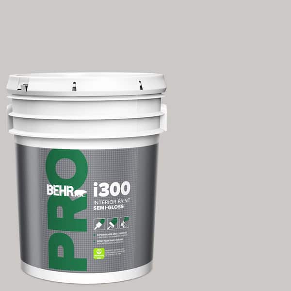 BEHR PRO 5 gal. #790E-2 Gentle Rain Semi-Gloss Interior Paint