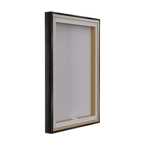 Stupell Industries A Perfect Marriage by Lil' Rue Black Floater Frame Typography Graphic Art Print 31 in. x 21 in.