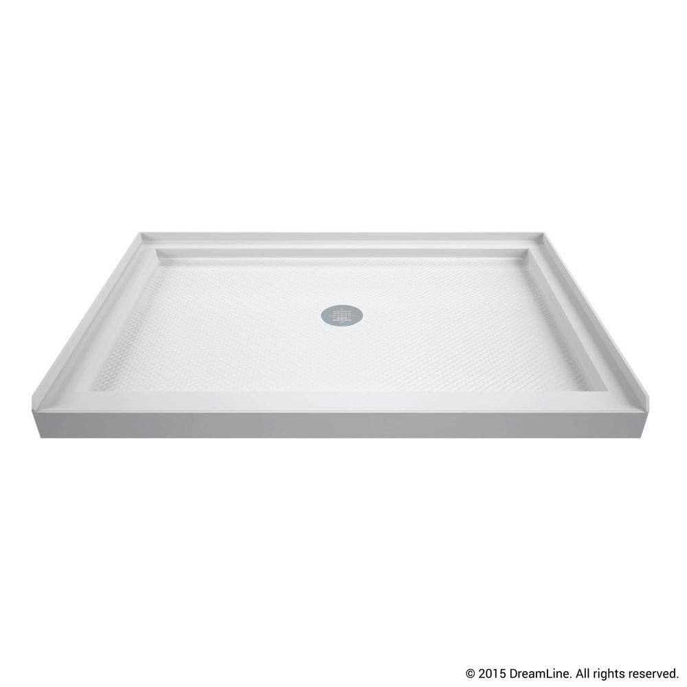 Aqua Ultra Frameless Hinged Shower Kit with Brushed Nickel Hardware