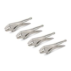 10 in. Curved Jaw Locking Pliers (4-Pack)