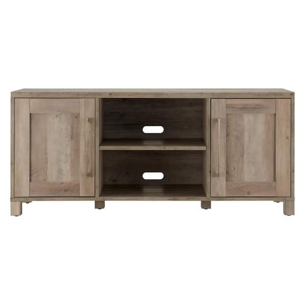 Meyer&Cross Chabot 58 in. Gray Oak TV Stand Fits TV's up to 65 in.