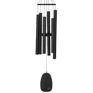 Signature Collection, Bells of Paradise, 32 in. Black Wind Chime
