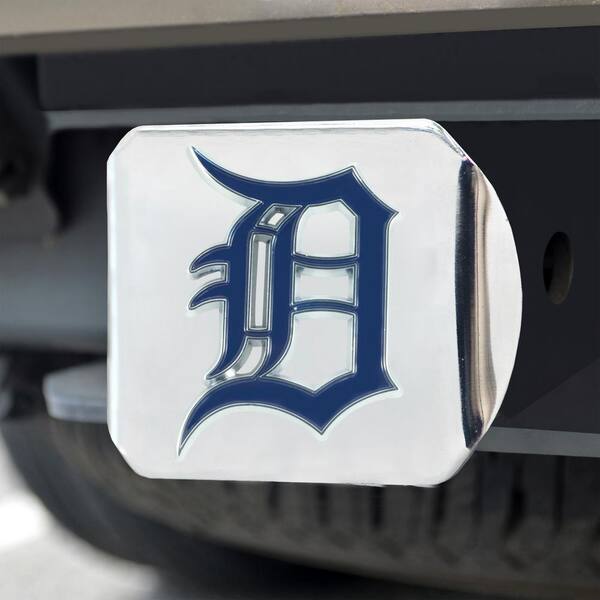 MLB Detroit Tigers Chrome Automobile Emblem