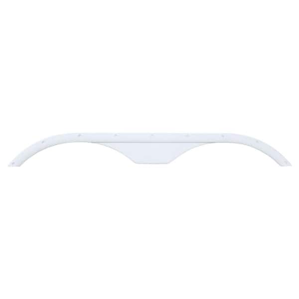 Tandem Axle Fender Skirt FS1747 for Kustom Koach-Polar White