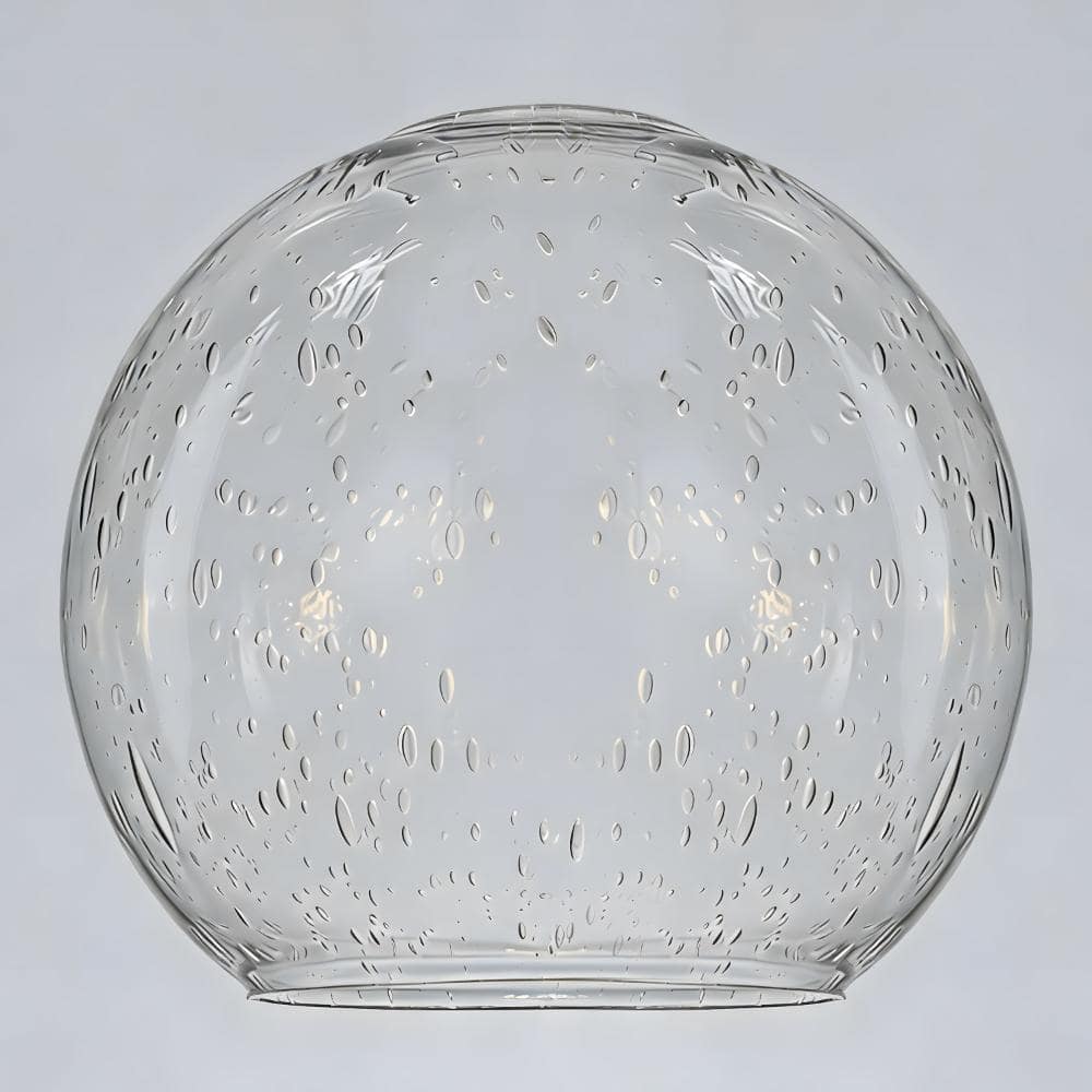 5.3 in. Clear Seeded Glass Globe Pendant Shade With 1.65 in.Lip Fitter price history on PriceWatchPro