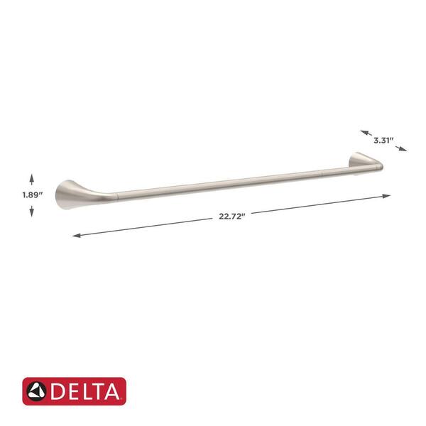 Delta MLN18-DN Mandolin 18-Inch Towel Bar with SpotShield Brushed Nickle Fin... 