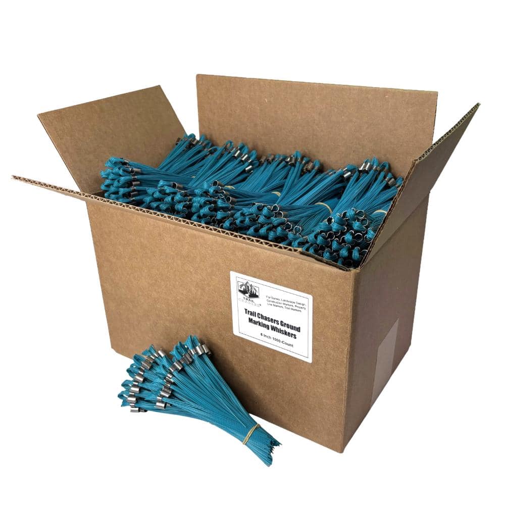 Blue 6 in. Marking Flags - (Whiskers), 1000-Pack price history on PriceWatchPro