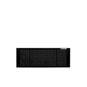 52 in. W to 72 in. W Gloss Black Adjustable Pegboard
