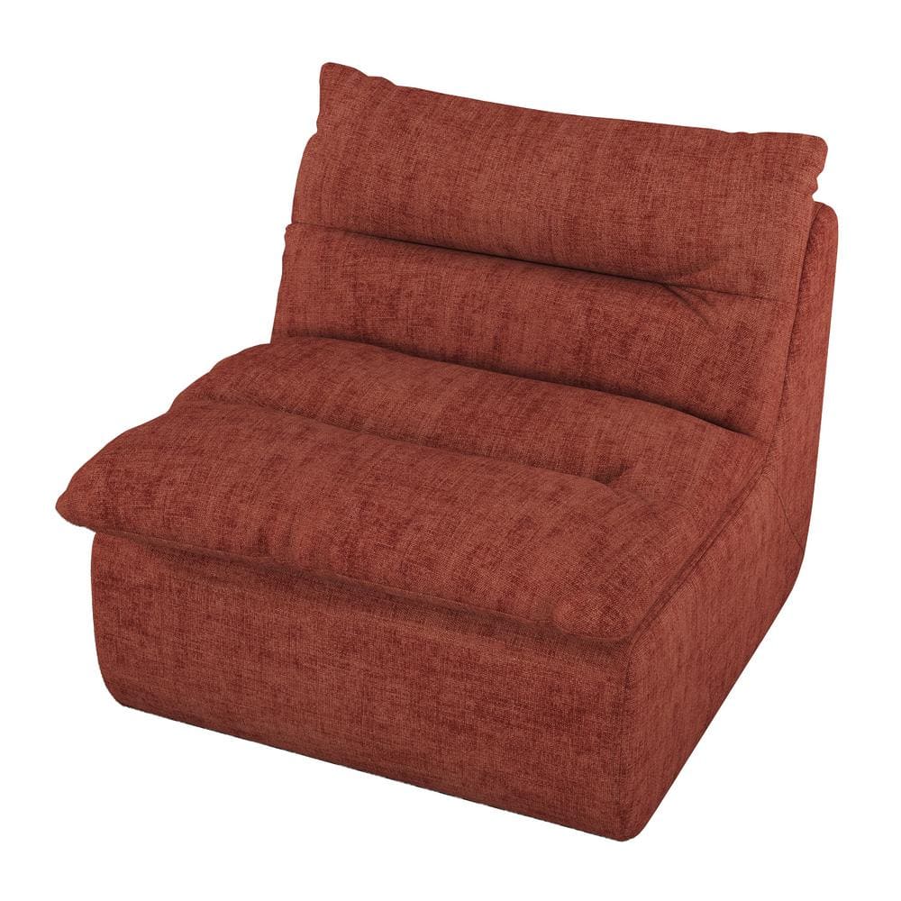 Modern Armless Composite Outdoor Chaise Lounge, Lazy Floor Sofa, Bean Bag C