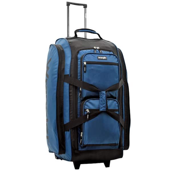 Wrangler 30 in. Multi-Pocket Rolling Upright Duffel Bag with Blade Wheels  WR-A4830-410 - The Home Depot
