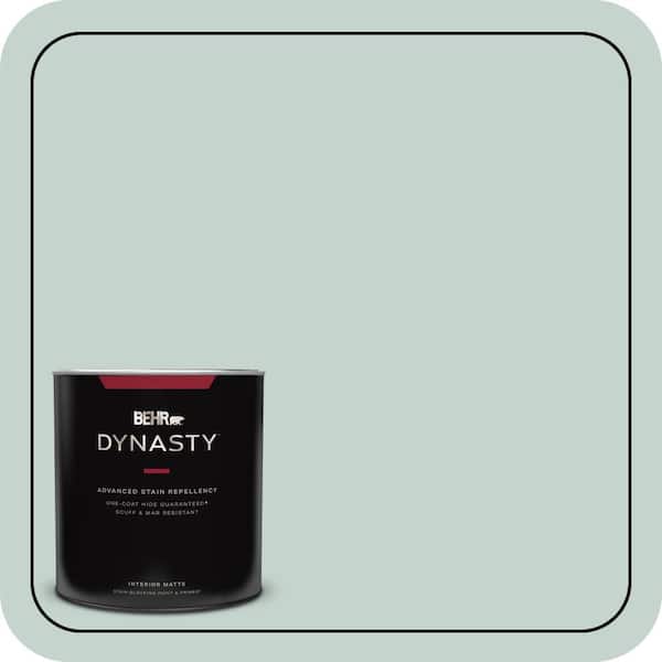 BEHR DYNASTY 1 qt. #N430-2 Natures Reflection Matte Interior Stain-Blocking Paint & Primer