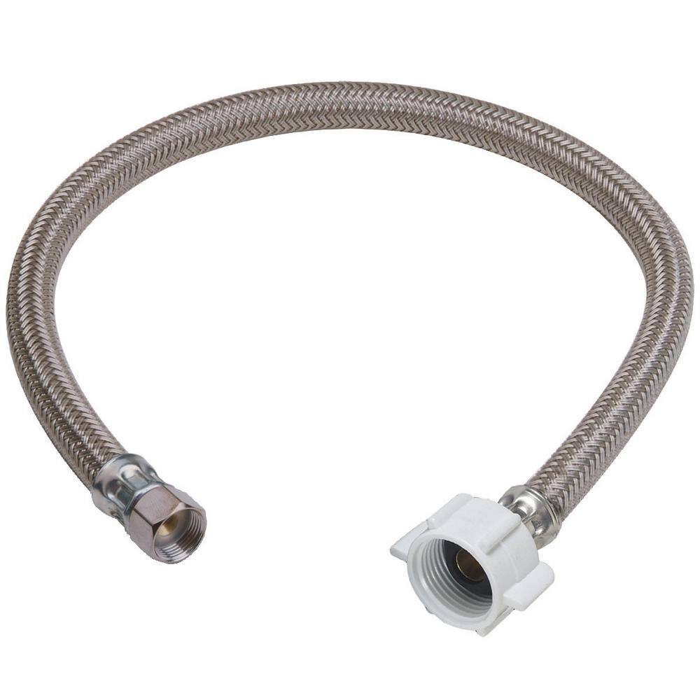 Ballcock X 16 In -Durapro Toilet Connector 1/2 In 5 Compression X 7/8 In 