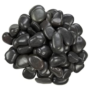 Ash 0.5 cu. ft. 1 in. to 2 in. Beach Pebbles 30 lbs. Bag
