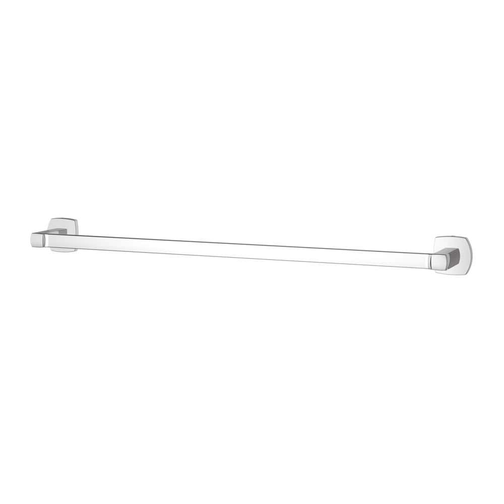 Deckard 24" Polished Chrome Wall-Mounted Towel Bar