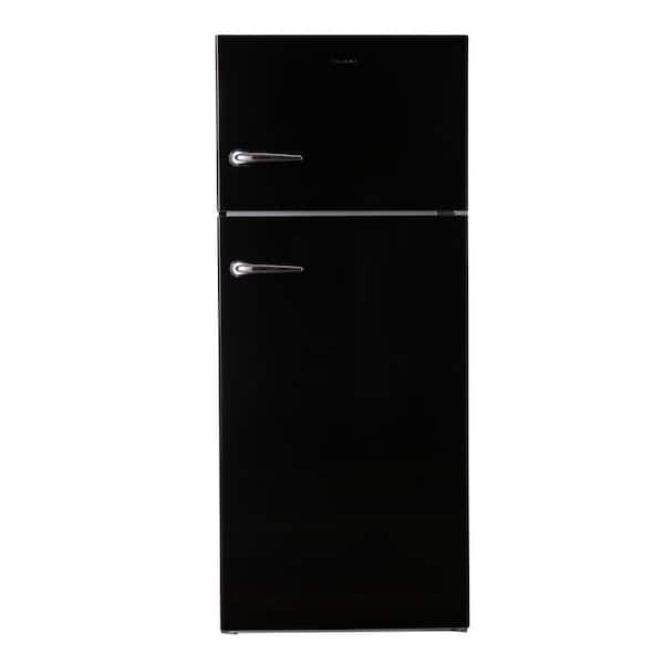 Home depot black refrigerator outlet with ice maker