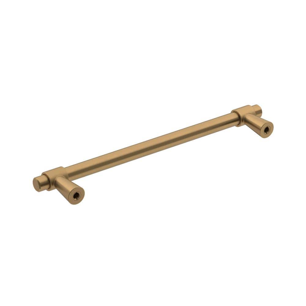 Champagne Bronze 6-5/16" Modern Bar Pull with Mounting Hardware
