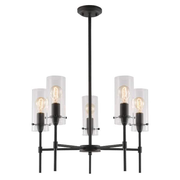 Light Society Montreal 5-Light Oil Rubbed Bronze Chandelier
