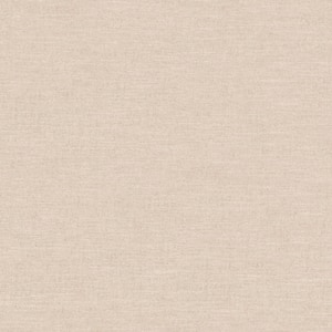 Chambray Blush Pink Pre-Pasted Non-Woven Wallpaper Sample