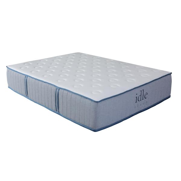 Mydepot Idle 14 in. 2 Sided Quilting 2F Cal King Size Medium Gel Memory Foam Mattress