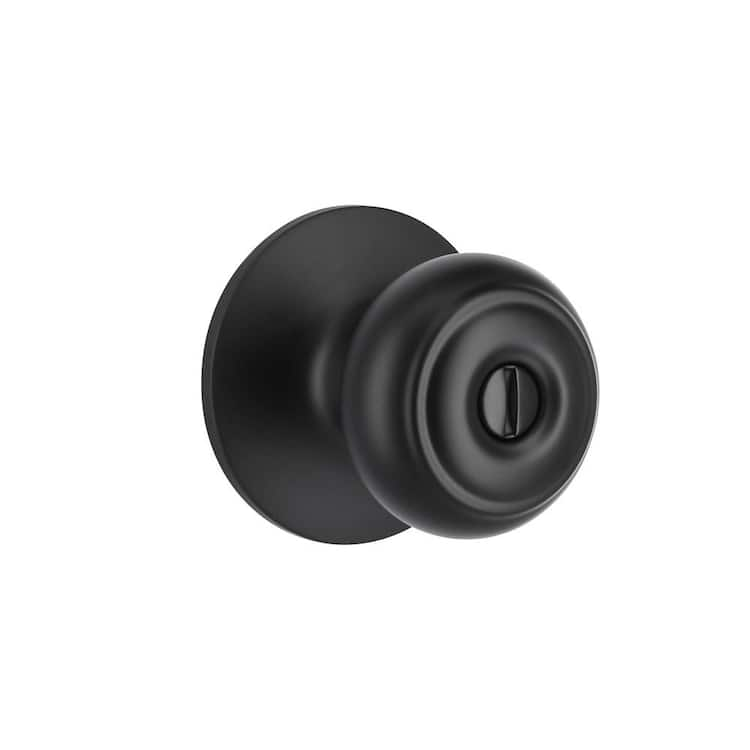 Defiant Hartford Matte Black Bed/Bath Door Knob