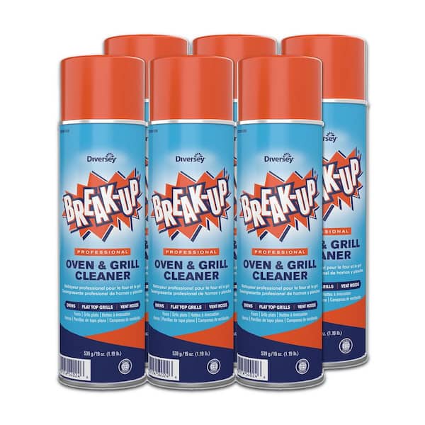 BREAK-UP 19 oz. Professional Oven and Grill Cleaner (6 per Case)