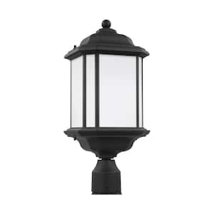 Kent 1-Light Black Post Lantern