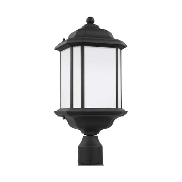 Kent 1-Light Black Post Lantern