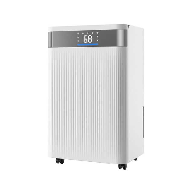 35 pt (US) 2500 sq. ft. Dehumidifier in White for Home and Basement Smart Humidity Low Noise for Room