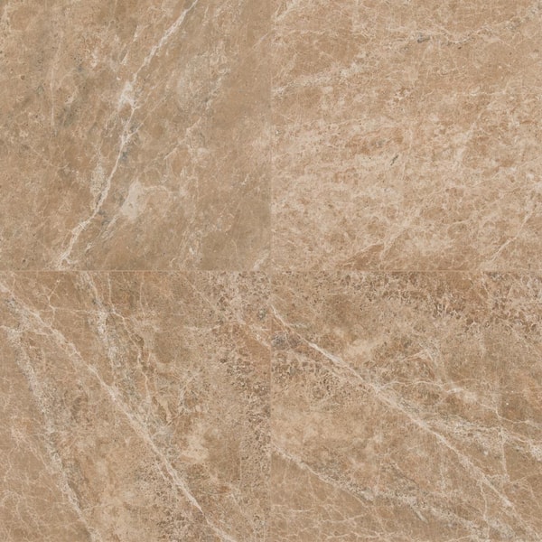 MSI Emperador Light 18 in. x 18 in. Polished Marble Floor and Wall Tile (9 sq. ft./case)
